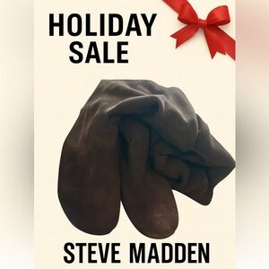 Steve Madden Slouchy Brown Boots Size 8 bf